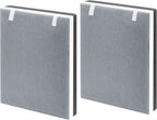2 Pack Vital 100 Replacement Filter for LEVOIT Air Purifier, 3-in-1 HEPA Replacement Filter and High-Efficiency Activated Carbon Filter Set, Part Number Vital 100-RF