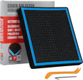 6040C Cabin Air Filter CF11183 with Nutshell Activated Carbon Compatible with Jeep Grand Cherokee 2011-2021 Dodge Duranco 2011-2023, Grand Cherokee WK 2022.