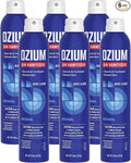 Ozium 805539-6 8 Oz. Air Sanitizer & Odor Eliminator for Homes, Cars, Offices and More - Original Scent, 6 Pack,Blue