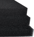 Hipanda 2 Pack Aquarium Bio Filter Sponge Pad 20"x20"x1.5",30PPI, Bio Filter Media Foam Pad Sponges, Cut-to-Size Open Cell Foam Sheet for Fish Tank