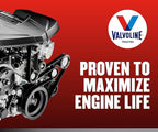 Valvoline Full Synthetic High Mileage with MaxLife Technology SAE 5W-30 Motor Oil 5 QT, Case of 3