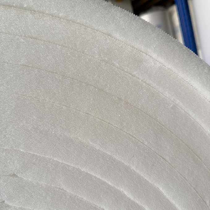 Spray Booth Ceiling Filter, High-Capacity Intake Air Filter for Downdraft Booths (4/case, 30" x 117")