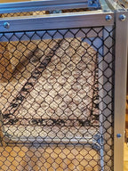 Vertical Laminar Flow-Hood Fan-Filter-Unit Yzzwer - FFU HEPA Filters for Class 100/ISO 5 Cleanliness in Clean Mycology and Mushroom Room 23.6" x 23.6" x 29" Working Area 110V