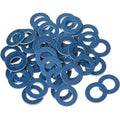 Mudder 200 Pieces Aluminum Engine Transmission Fluid Oil Crush Washers Drain Plug Gaskets, Compatible with Toyota, Scion Part 90430-12031