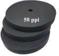Aquarium Pond 5 Gallon Bucket DIY Bio Sponge Filter Media Pad Rounded 11x11 (50ppi 3 Pack)