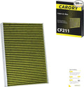 Cabin Air Filter w/Activated Carbon for Audi Q5 (2018-2025), A4 (2017-2023), RS5 (2018-2025), A5 (2018-2023), A6 (2023), Q7 (2017-2025), S4 (2018-2025), Porsche Cayenne, OE# 4M0-819-439