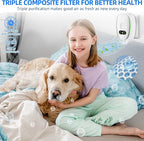 2026 Upgraded Air Ionizers for Dust Mites Smoke Pet Odor Plug in Air Purifiers for Home Silent Ionizer Air Cleaners & Room Deodorizer Plug in,Dust Mite Killer for Bedroom,Office,Kitchen,8 Pack