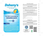 Doheny's Pool Filter Cleaner Degreaser | 100% Professional-Grade | Prevents Sand Bed Channeling And