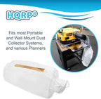 HQRP Cloth Dust Bag 15 Micron Replacement Dust Collector Bag Compatible with Rockler Wall Mount, Grizzly G0710 G1163, Shop Fox W1826, POWERTEC DC5370 DC5371 DC5372, Planers DeWalt Delta