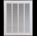HVAC Premium 18 x 6 Duct Opening Steel Return Air Filter Grille, for 1-inch Filter, Removable Door, Flat Stamped HVAC Vent Cover Grille, Outer Dimensions 20.5 x 8.5