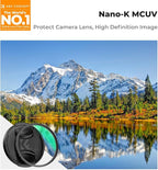 K&F CONCEPT 95mm MC UV Lens Protection Filter with Lens Cap Cleaning Cloth Optical Glass Ultra Slim 18 Multi-Layer Coatings Camera Lens UV Filter (K-Series)