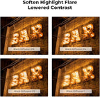 K&F CONCEPT 55mm Black Diffusion 1/2 Filter Mist Cinematic Effect Filter with 18 Multi-Layer Coatings for Video/Vlog/Portrait Photography (K-Series)