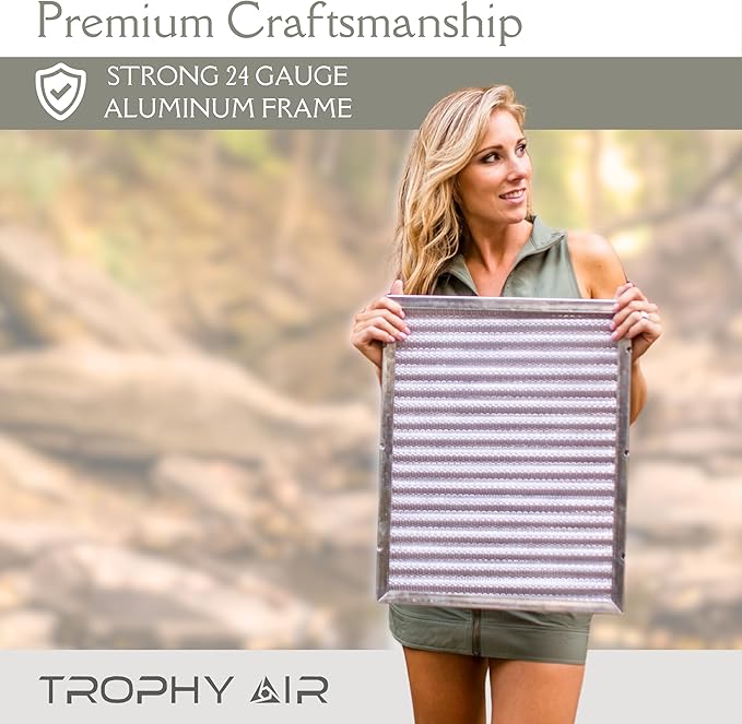 | Merv 8 | Washable Reusuable AC/Furnace Filter | Lifetime HVAC & Furnace Air Filter | Washable | Superior particle-holding Ability | Premium Quality Aluminum | 12x30x1