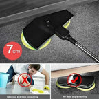 Spinning Cleaner Vacuum,Electric Mops for Floor Cleaning,Cordless Electric Mop,Floor Scrubber and Polisher Machine,Buffer Polisher for Home with Replacement Pad，Includes 2 PCS Cleaning Cloths