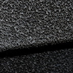 Cut to Fit Activated Carbon Media Pad, Pre Filter Carbon Sponge for Aquarium, Fish Tank, Pond, Reef Canister (9.8 x 9.8 x 0.4 inch 3pcs)