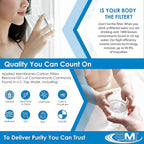 Carbon Pre-Filter for Applied Membranes NTR RO System | NTR-50C Replacement Water Filter Stage 2 for NTR-RO-50