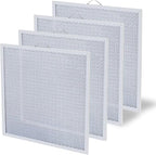 S99010316 Range Hood Grease Vent Filter 11 1/4" x 11 3/4" 4 Pack for Broan Range Hoods Replacement Model WA65AF, NTK7450000, 990721400A