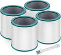 TP01 TP02 Replacement Filter 4 Pack Compatible with Dyson Pure Cool Link TP01, TP02, TP03, BP01, AM11 Tower, 360° True Filter, Compare to Part # 968126-03