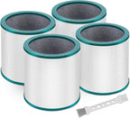 TP01 TP02 Replacement Filter 4 Pack Compatible with Dyson Pure Cool Link TP01, TP02, TP03, BP01, AM11 Tower, 360° True Filter, Compare to Part # 968126-03