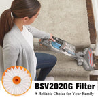 Filter Replacement for Black & Decker Powerseries Extreme Cordless Stick Vacuum Cleaner Fit for BSVF1 BSV2020 BSV2020G and BSV2020P. Replace Part # N665227, 6 * BSV2020G Filters By Improvedhand