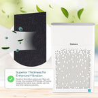 Breathe Naturally - Hapf600 HEPA Carbon Filter Replacement for Holmes Air Purifiers - High Efficiency Carbon Air Cleaner Filters - Compatible with Holmes HAPF600 Series - (3 Pack Carbon Filter C)
