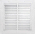 Venti Air 14" X 14" Steel Return Air Filter Grille - Removable Face/Door for 1 inch filters - HVAC Duct Cover Grill (2-3 Business Day Delivery) [Outer Dimension: 16.5"W X 16.5" H]