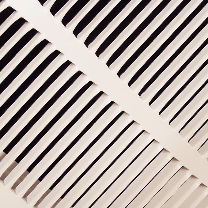 HVAC Premium 18 x 25 Duct Opening Steel Return Air Filter Grille, for 1-inch Filter, Removable Door, Flat Stamped HVAC Vent Cover Grille, Outer Dimensions 20.5 x 27.5