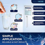 21 Parameters, 125 + 20 Drinking Water Test Strips + 2 x Coliform Bacteria Test, pH Test Strips, Water Tester Drinking Water, Water Hardness Measure, Drinking Water Hardness Test Strips
