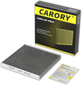 Cabin Air Filter w/Activated Carbon for Honda 2017–2025 CR-V, 2016–2025 Civic, 2009–2020 Fit, 2016–2025 HR-V, 2018–2025 Odyssey, 2010–2022 Insight, 2019–2025 RDX, 2022–2025 MDX, and More