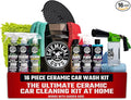 Chemical Guys HOL362 16-Piece Arsenal Builder Ceramic Car Wash & Protection Kit with Foam Gun, Bucket and (6) 16 oz Car Care Cleaning Chemicals (Works w/Garden Hose)
