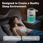 Core 300 Toxin Absorber Replacement Filter for LEVOIT Core 300 Core 300-P Core 300S Vortex Air Air Purifier, 3-in-1 H13 Grade True HEPA High-Efficiency Activated Carbon, Core 300-RF-TX, 2 Pack, Green