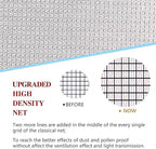 High Density Screen Pollen Proof Net Dust and Pollen Proof Screen Mesh Replacement Door and Window Mesh(61"x99")