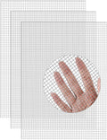 3Pack 5Mesh 10'' x 14'' Wire Mesh Screen, 304 Stainless Steel Anti-Rusted Mesh Screen, Sturdy Wire Diamaeter 0.7mm, Easy to Cut, Woven Sturdy Metal Mesh Sheets for Air Vent, DIY Project, Drainage