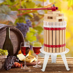 CAELUM 1.6 Gallon Capacity Fruit and Wine Press Filter Bag, 2Pack Juice Maker Filter Bag for Outdoor, Kitchen