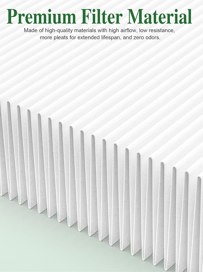 Generic 3500 Replacement Filters Compatible with Air Doctor 3000 Series Air Purifier, fits Model 3000, 3500, and 3500i, 1 Premium Filter + 2 Activated Carbon Filter + 4 Pre-Filters