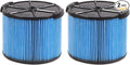 RIDGID 26643 3-Layer Fine Filter for Wet/Dry Vacuums (Pack of 2)