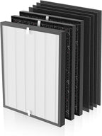 3000 Replacement Filter Compatible with Air Doctor 3000 Air Purifier, 1 Premium Filter + 2 Activated Carbon Filters + 4 Pre-Filters,Incompatible with AD3500