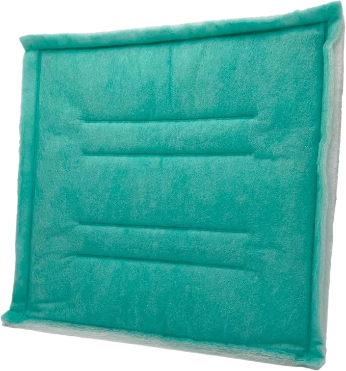 Spray Booth Intake Tacky Filter Panel, Internal Frame (24/case, 24" x 24")