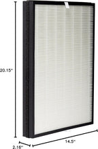 AprilAire RF09550P Allergy + Pet True HEPA Air Purifier Replacement Filter for AprilAire 9550 Room Air Purifier, Removes Pet Allergens, Viruses, & Odors, Ozone Free