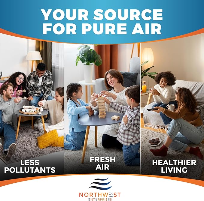 Activated Carbon Air Vent Filters for Home - 4" x 10" Dust Control - Air Filter Freshener for Home Vents to Purify Indoor Air and Homes - Register Filters for Floor Vents (48-Pack)