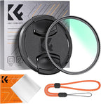 K&F CONCEPT 95mm MC UV Lens Protection Filter with Lens Cap Cleaning Cloth Optical Glass Ultra Slim 18 Multi-Layer Coatings Camera Lens UV Filter (K-Series)