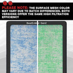 BestEvMod Air Filter Gen2 Compatible with Rivian R1T & R1S 2025 2026 Accessories Replacement Air Filter HEPA H14 Activated Fit Gen 2 ONLY