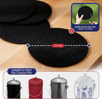 BioStrike Activated Carbon Filter Discs for Kitchen Compost Bin - Odor-Absorbing Charcoal for Compost Bucket - Natural Smell Eliminators (3 Count)