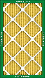 Filterbuy 11.25x23.25x1 Air Filter MERV 11 Superior Pet & Allergy Defense (2-Pack), Electrostatic Pleated HVAC AC Furnace Filters Replacement, Made in USA (Actual Size: 11.25 x 23.25 x 0.75)