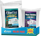 Aquarium Filter Floss for Fish Tank Filters - FilterFirst Aquarium Filter Pad - Media Roll for Crystal Clear Water, Aquatic Experts, 3/4" - 1" Thick (12 Inch Wide, Value Pack)