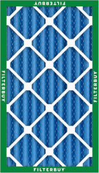 Filterbuy 20x30x4 Air Filter MERV 13 Optimal Smoke & Allergy Defense (2-Pack), Electrostatic Pleated HVAC AC Furnace Filters Replacement, Made in USA (Actual Size: 19.50 x 29.50 x 3.63)
