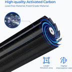 LRFS28XBS Water Filter, Compatible with LRFLC2706S, LRFOC2606S, LRFVC2406S, LRFWS2906D, LRFWS2906S, LRFWS2906V, LRFXC2416S, LRFXC2606S, LRFXS2503S, LRMDC2306S Water & Air Filter, 3 Pack