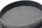 Graphite/Gray 5" Inch Round Ventilation Grille with Insect mesh. (Duct 5Ø / Grille 6Ø) Ventilation Applications. Indoor and Outdoor Vent Cover. Available 3 Sizes / 4 Colors.