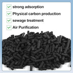 6.6 Lbs Bulk Activated Charcoal Filter Media Pellets for Aquarium Fish Tanks,Fish Pond,Air Filter & AC