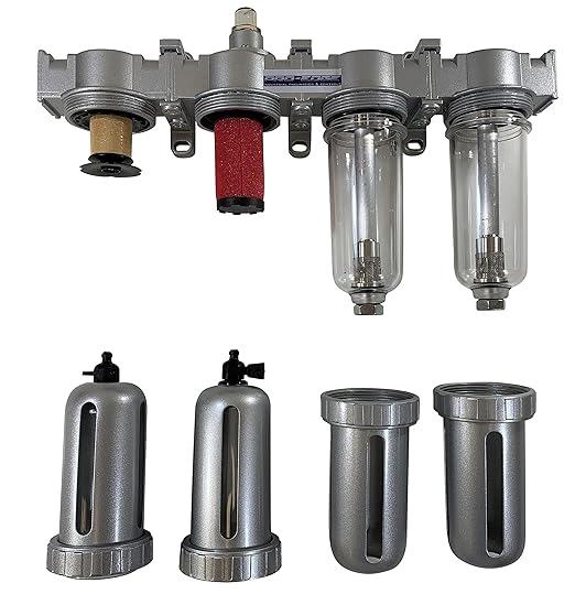 THB 4 Stage Ultra Clean Compressed Air Filter Dryer Combination (3/8" NPT)